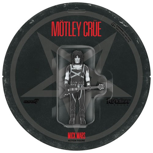 ReAction Figures - Motley Crue - W02 - Mick Mars (Shout At The Devil) (B&W)