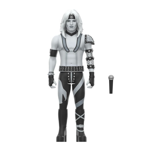 ReAction Figures - Motley Crue - W02 - Vince Neil (Shout At The Devil) (B&W)