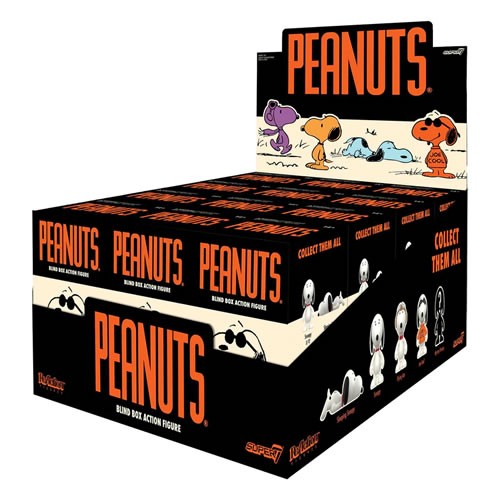 ReAction Figures - Peanuts - W06 - 12pc Blind Box Display (So Many Snoopies!)