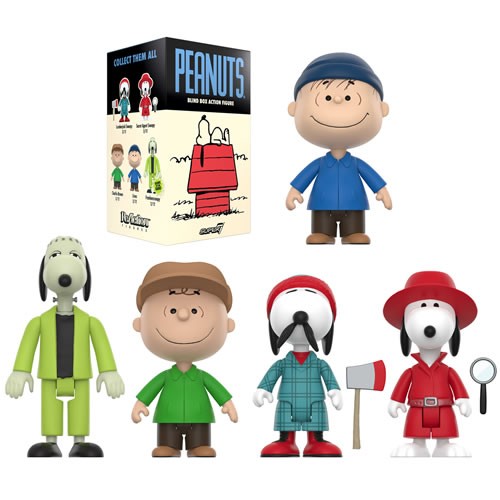 ReAction Figures - Peanuts - W04 - 12pc Blind Box Display (Retro)