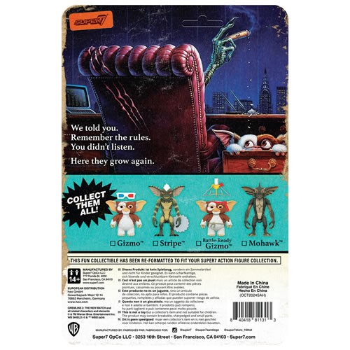 ReAction Figures - Gremlins 2: The New Batch - W02 - Mohawk