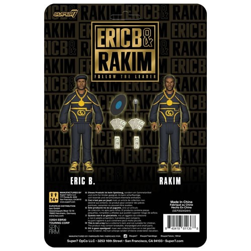 ReAction Figures - Eric B. & Rakim - W02 - Eric B. & Rakim (Follow The Leader)