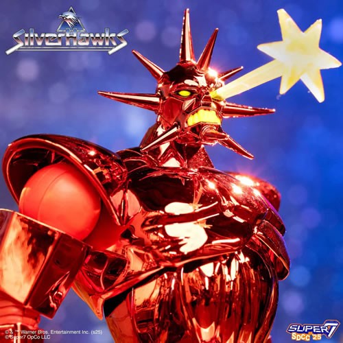 S7 ULTIMATES! Figures - SilverHawks - Mon*Star (Metallic Vac Metal) (SDCC 2025 Exclusive)