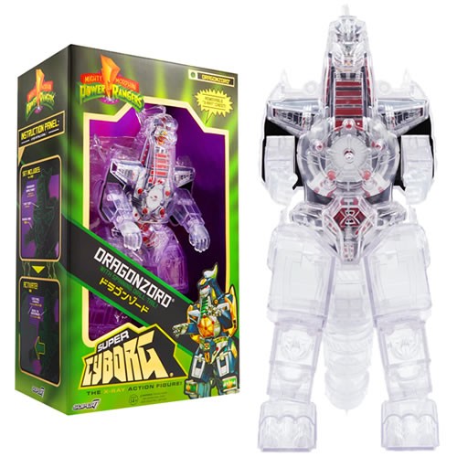 Super Cyborg Figures - Power Rangers - Dragonzord (Clear)