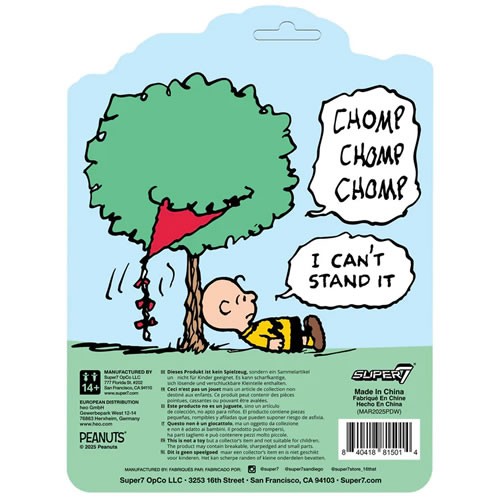 ReAction Figures - Peanuts - Charlie Brown And The Kite-Eating Tree (Comic Panel)