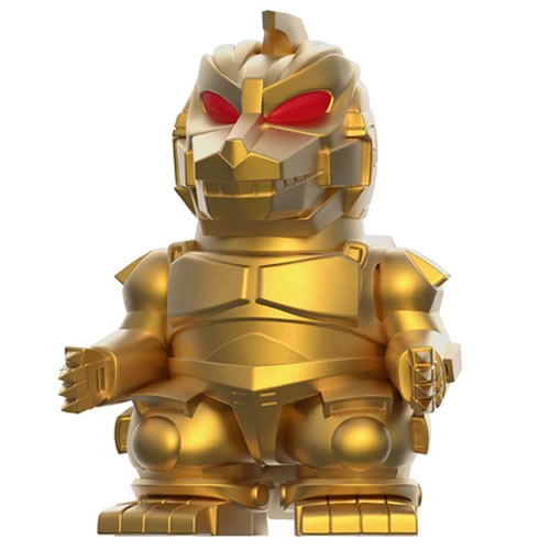 S7 FUN! FUN! Figures - Toho - Mechagodzilla (90's) (Vintage Toy Gold) (SDCC 2025 Exclusive)