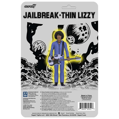 ReAction Figures - Thin Lizzy - W02 - Phil Lynott (Jailbreak)