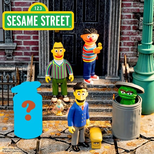 ReAction Figures - Sesame Street - W03 - 12pc Blind Box Display