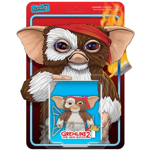 ReAction Figures - Gremlins 2: The New Batch - Gizmo (Battle Ready Character Card)