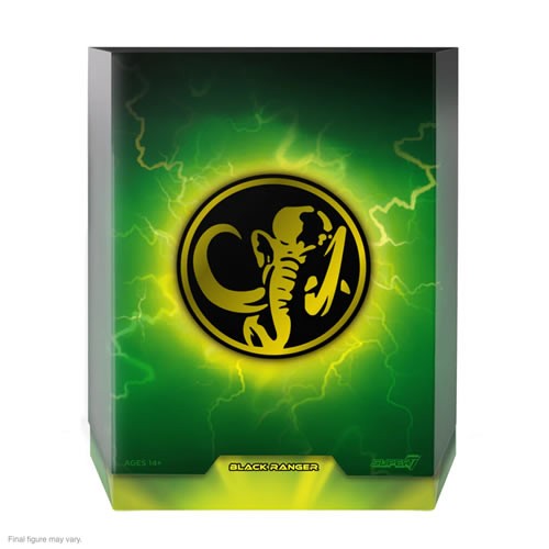 S7 ULTIMATES! Figures - Mighty Morphin Power Rangers - W03 - Black Ranger