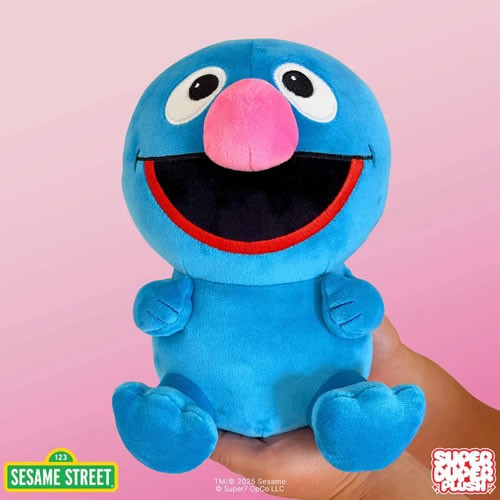 S7 Super Duper Plush - Sesame Street - W02 - Grover