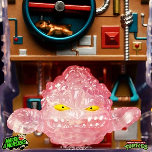 Super Cyborg Figures - TMNT - Krang Android (Clear)