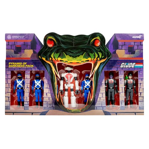 Reaction Figures - G.I. Joe - Snakelings Box Set (SDCC 2022 Exclusive)