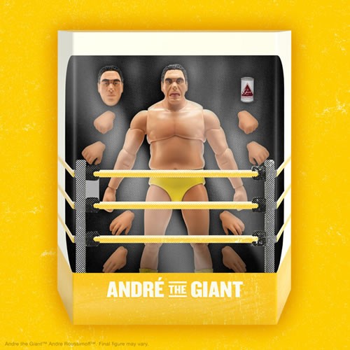 S7 ULTIMATES! Figures - Andre The Giant (Yellow Trunks)