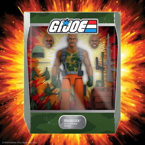 S7 ULTIMATES! Figures - G.I. Joe - W05 - Roadblock (Cartoon Accurate)