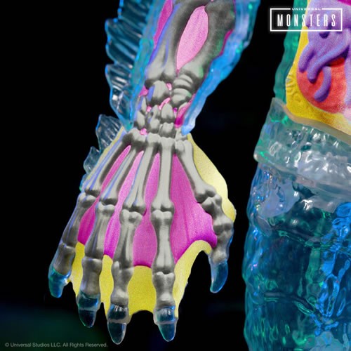 Super Cyborg Figures - Universal Monsters - Creature From the Black Lagoon (Clear)