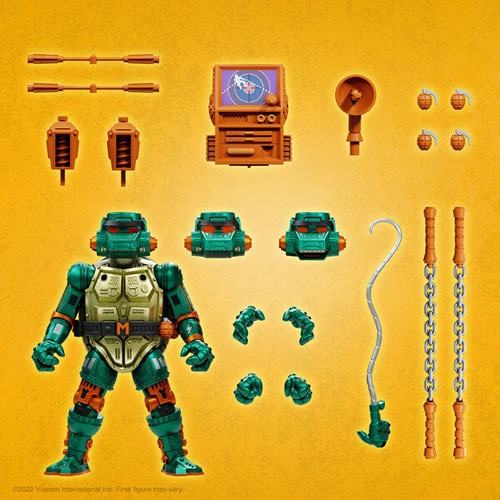 S7 ULTIMATES! Figures - TMNT - W07 - Warrior Metalhead Michelangelo