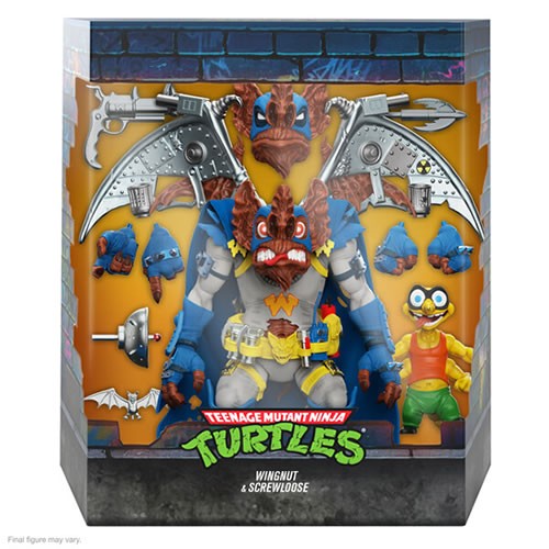 S7 ULTIMATES! Figures - TMNT - W09 - Wingnut & Screwloose