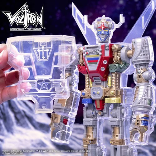 Super Cyborg Figures - Voltron - 11" Voltron (Clear)