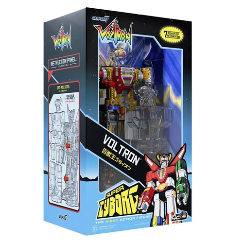 Super Cyborg Figures - Voltron - 11" Voltron (Clear)