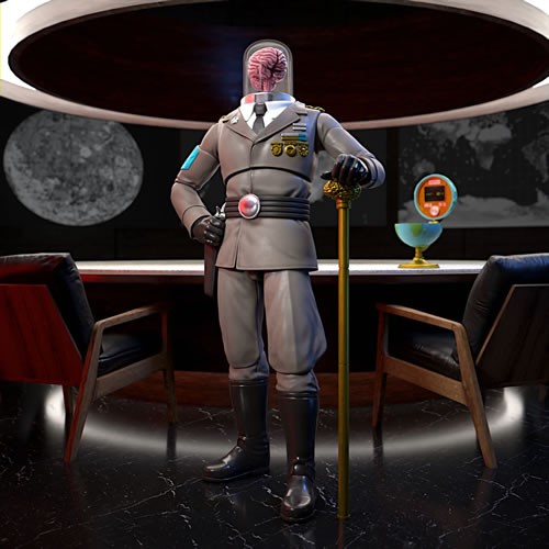 S7 ULTIMATES! Figures - The Worst - W03 - Cortex Commander