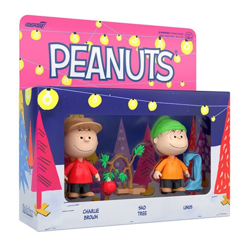 Reaction Figures - Peanuts - Holiday Box Set