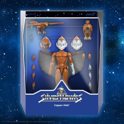S7 ULTIMATES! Figures - SilverHawks - W05 - Copper Kidd (Cartoon Accurate)