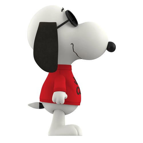 Supersize Vinyl Figures - Peanuts - 12" Snoopy Joe Cool