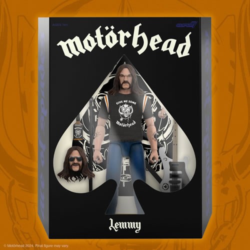 S7 ULTIMATES! Figures - Motorhead - W02 - Lemmy (1981 Tour)