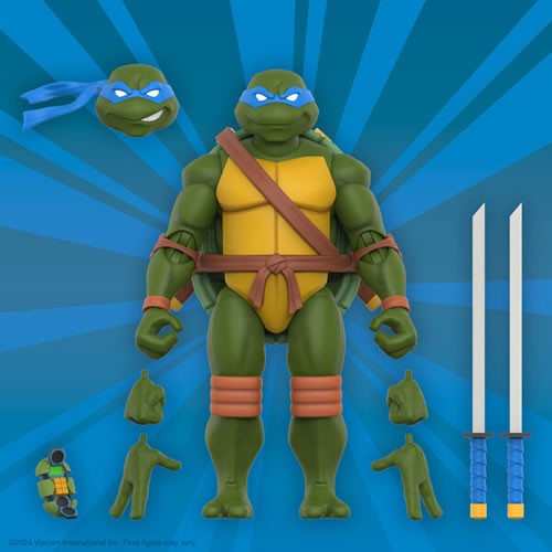 S7 ULTIMATES! Figures - TMNT - W12 - Leonardo (2003 Animated Series)