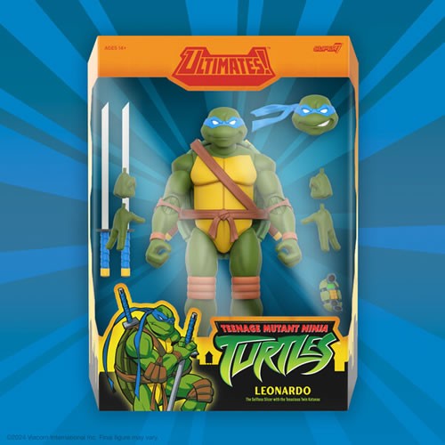 S7 ULTIMATES! Figures - TMNT - W12 - Leonardo (2003 Animated Series)