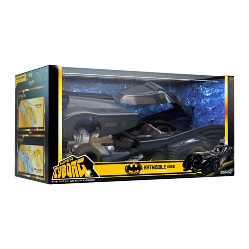 Super Cyborg Vehicles - DC - Batman (1989 Movie) - Batmobile (Full Color)