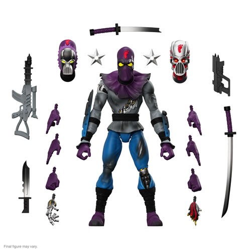 S7 ULTIMATES! Figures - TMNT - W11 - Foot Soldier (Battle Damaged)
