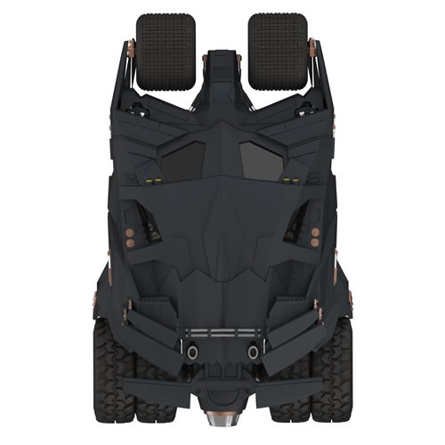Super Cyborg Vehicles - DC - The Dark Knight Trilogy - Tumbler (Full Color)