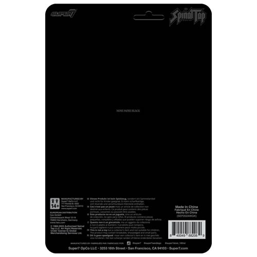ReAction Figures - Spinal Tap - W02 - Nigel Tufnel (None More Black)