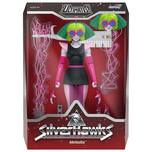 S7 ULTIMATES! Figures - SilverHawks - W07 - Melodia (Cartoon)