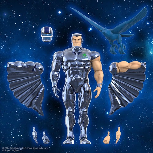 S7 ULTIMATES! Figures - SilverHawks - W06 - Steelwill (VAC Metal - Toy Version)