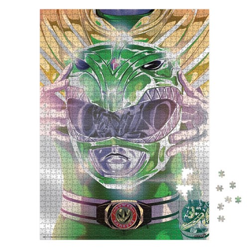 Puzzles - 1000 Pcs - Mighty Morphin Power Rangers - Green Ranger