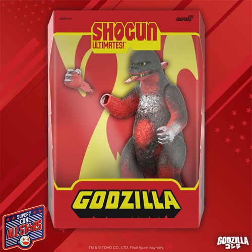 S7 ULTIMATES! Figures - Toho - Shogun Godzilla (Vintage Red)