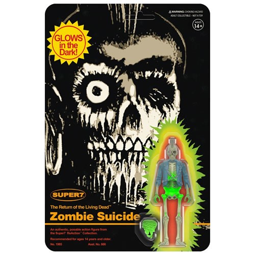 ReAction Figures - Return Of The Living Dead - W05 - Zombie Suicide (Monster Glow)