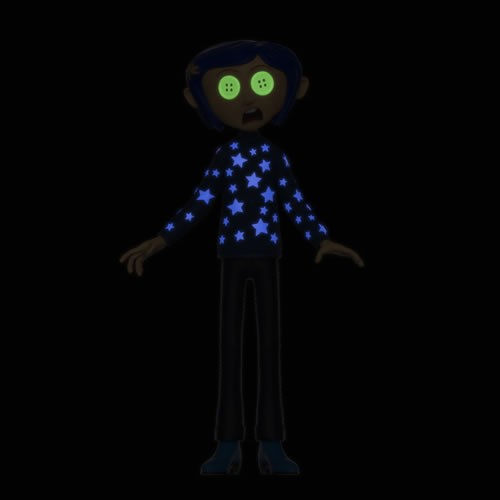 Supersize Vinyl Figures - Coraline - 16" Coraline (Button Eyes)