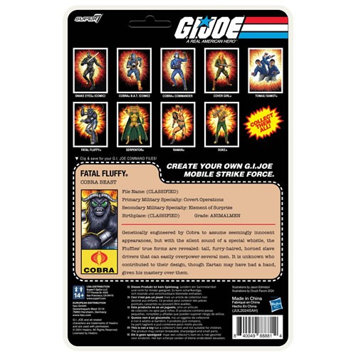 ReAction+ Figures - G.I. Joe - W02 - Fatal Fluffy