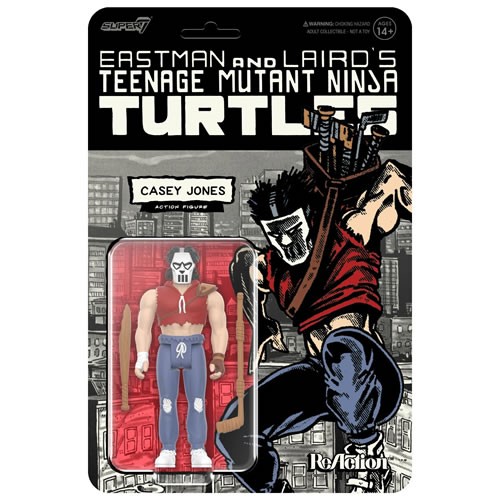 ReAction Figures - TMNT - W11 - Casey Jones (Comic Color)