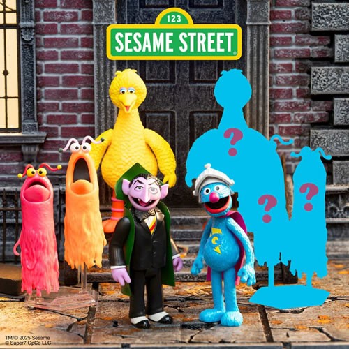 ReAction Figures - Sesame Street - W02 - 12pc Blind Box Display