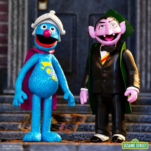 ReAction Figures - Sesame Street - W02 - 12pc Blind Box Display