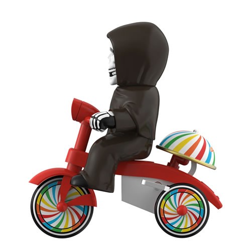Super Cycles Figures - The Misfits - Fiend (Black w/ Red Trike)