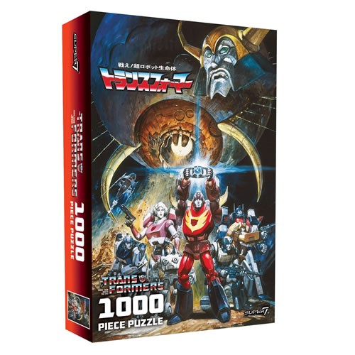 Puzzles - 1000 Pcs - Transformers - Japanese '86 Movie Poster