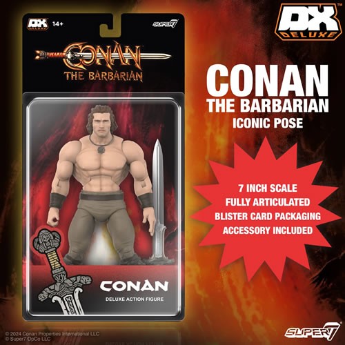 S7 DX Deluxe Figures - Conan The Barbarian - 7" Scale Conan (Iconic Pose)
