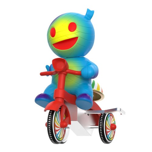Super Cycles Figures - Super7 - Mummy Boy (Blue w/ Red Trike)