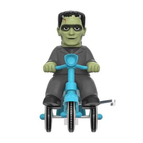 Super Cycles Figures - Universal Monsters - Frankenstein (Black w/ Blue Trike)